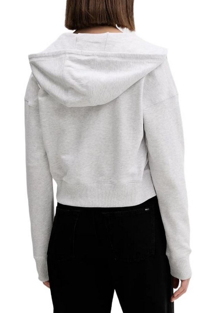 TOMMY JEANS BXY CRP ZIP THRU HOODIE ΖΑΚΕΤΑ ΦΟΥΤΕΡ ΓΥΝΑΙΚΕΙΑ GREY