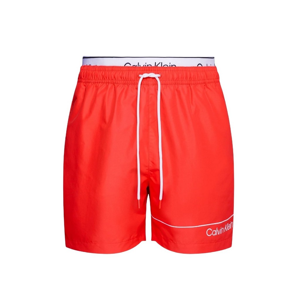 CALVIN KLEIN MEDIUM DOUBLE WB ΜΑΓΙΟ ΑΝΔΡΙΚΟ RED