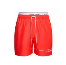 CALVIN KLEIN MEDIUM DOUBLE WB ΜΑΓΙΟ ΑΝΔΡΙΚΟ RED