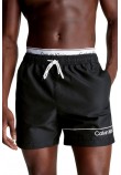 CALVIN KLEIN MEDIUM DOUBLE WB ΜΑΓΙΟ ΑΝΔΡΙΚΟ BLACK