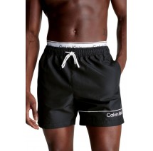 CALVIN KLEIN MEDIUM DOUBLE WB ΜΑΓΙΟ ΑΝΔΡΙΚΟ BLACK