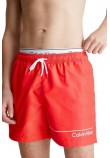 CALVIN KLEIN MEDIUM DOUBLE WB ΜΑΓΙΟ ΑΝΔΡΙΚΟ RED