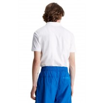 CALVIN KLEIN JEANS COLORED ADDRESS BOX POLO ΜΠΛΟΥΖΑ ΑΝΔΡΙΚΗ WHITE