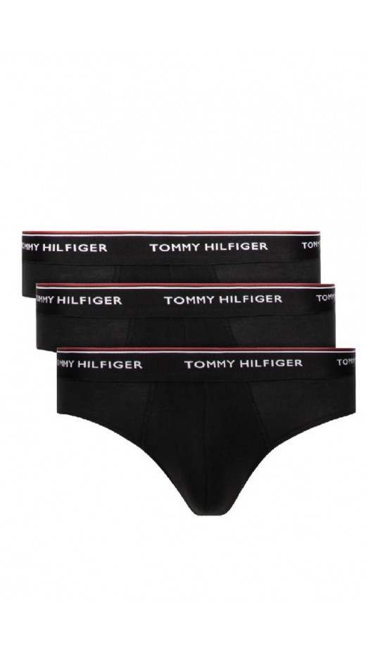 TOMMY HILFIGERPREMIUM ESSENTIAL 3PACK BRIEF ΕΣΩΡΟΥΧΟ ΑΝΔΡΙΚΟ BLACK