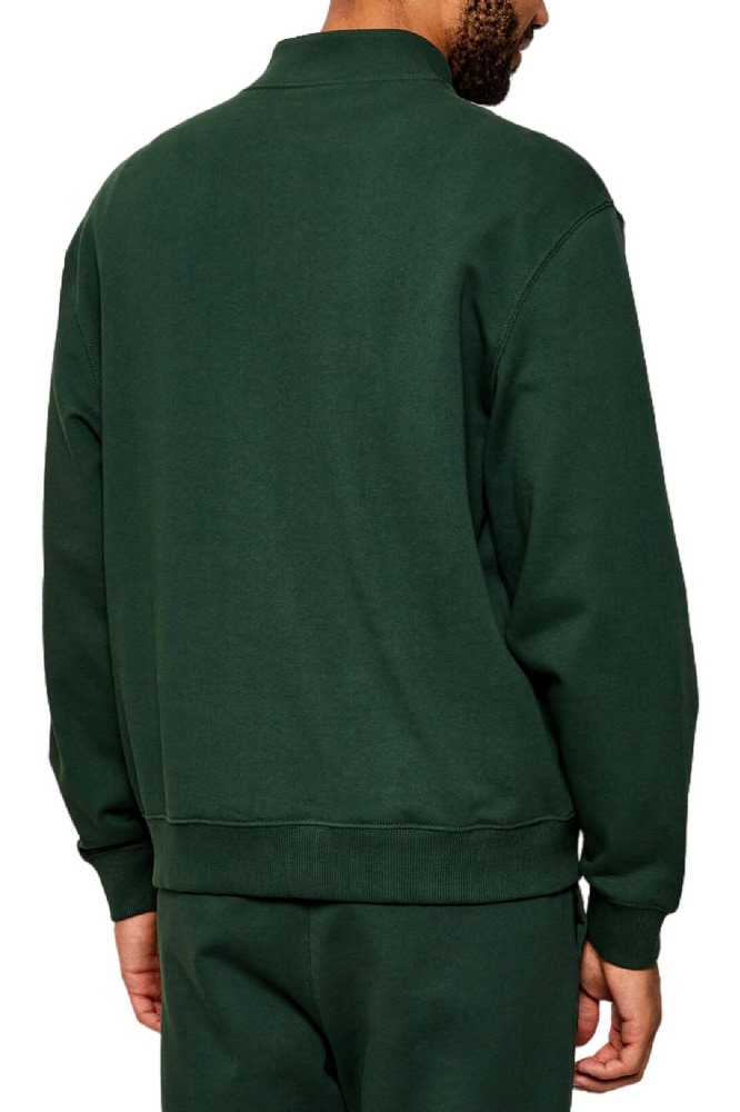 CALVIN KLEIN JEANS LS EU 350TERRY MICRO MONOLOGO QT ΜΠΛΟΥΖΑ ΦΟΥΤΕΡ ΑΝΔΡΙΚΗ GREEN