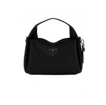 GUESS IWONA TOP ZIP CROSSBODY ΤΣΑΝΤΑ ΓΥΝΑΙΚΕΙΑ BLACK
