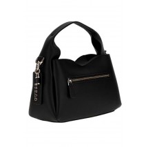GUESS IWONA TOP ZIP CROSSBODY ΤΣΑΝΤΑ ΓΥΝΑΙΚΕΙΑ BLACK