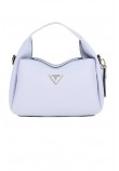 GUESS IWONA TOP ZIP CROSSBODY ΤΣΑΝΤΑ ΓΥΝΑΙΚΕΙΑ SKY