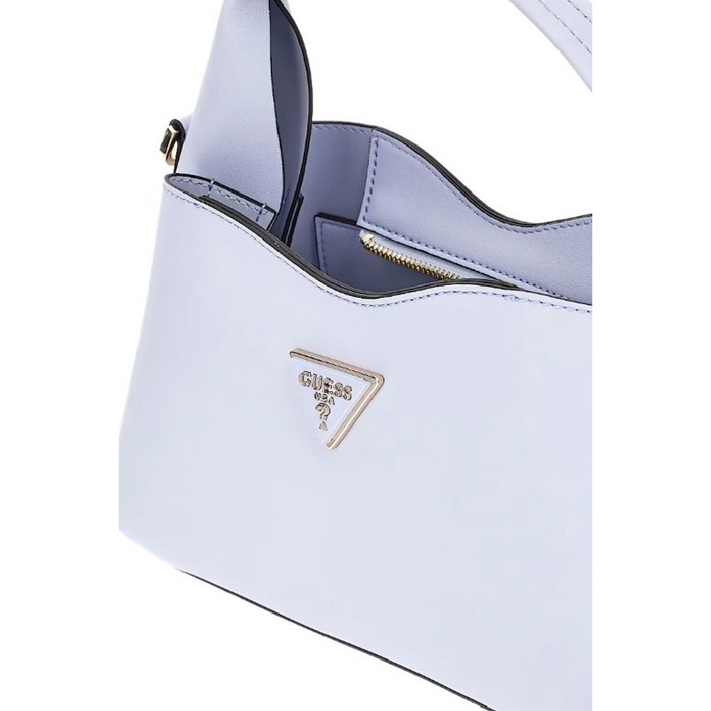 GUESS IWONA TOP ZIP CROSSBODY ΤΣΑΝΤΑ ΓΥΝΑΙΚΕΙΑ SKY