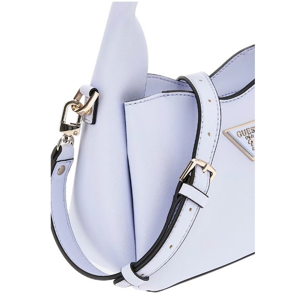 GUESS IWONA TOP ZIP CROSSBODY ΤΣΑΝΤΑ ΓΥΝΑΙΚΕΙΑ SKY