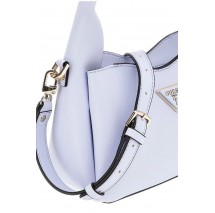 GUESS IWONA TOP ZIP CROSSBODY ΤΣΑΝΤΑ ΓΥΝΑΙΚΕΙΑ SKY