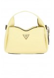 GUESS IWONA TOP ZIP CROSSBODY ΤΣΑΝΤΑ ΓΥΝΑΙΚΕΙΑ YELLOW