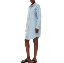 CALVIN KLEIN JEANS RELAXED DENIM SHIRT DRESS ΦΟΡΕΜΑ ΓΥΝΑΙΚΕΙΟ DENIM LIGHT