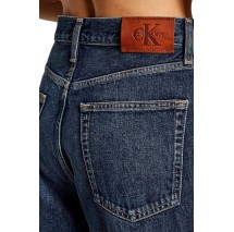 CALVIN KLEIN THE WIDE LEG TINTED HORSESHOE ΠΑΝΤΕΛΟΝΙ ΓΥΝΑΙΚΕΙΟ BLUΕ DENIM