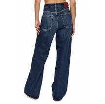 CALVIN KLEIN THE WIDE LEG TINTED HORSESHOE ΠΑΝΤΕΛΟΝΙ ΓΥΝΑΙΚΕΙΟ BLUΕ DENIM