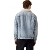 LEVIS® RELAXED FIT SHERPA TRKR ΜΠΟΥΦΑΝ ΑΝΔΡΙΚΟ LIGHT INDIGO