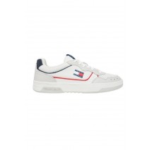 TOMMY JEANS CUPSOLE ELEVATED LEATHER ΠΑΠΟΥΤΣΙ ΑΝΔΡΙΚΟ WHITE