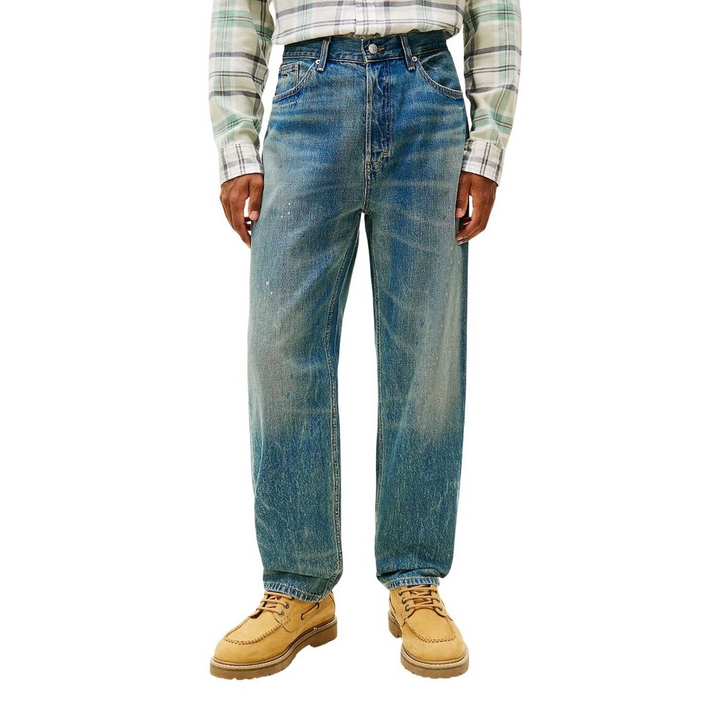 TOMMY JEANS SONNY RGLR TPRD CBF EI2036 ΤΖΙΝ ΠΑΝΤΕΛΟΝΙ ΑΝΔΡΙΚΟ WASHED DENIM