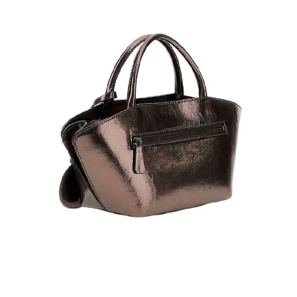 GUESS BOLENA MINI SATCHEL ΤΣΑΝΤΑ ΓΥΝΑΙΚΕΙΑ PEWTER