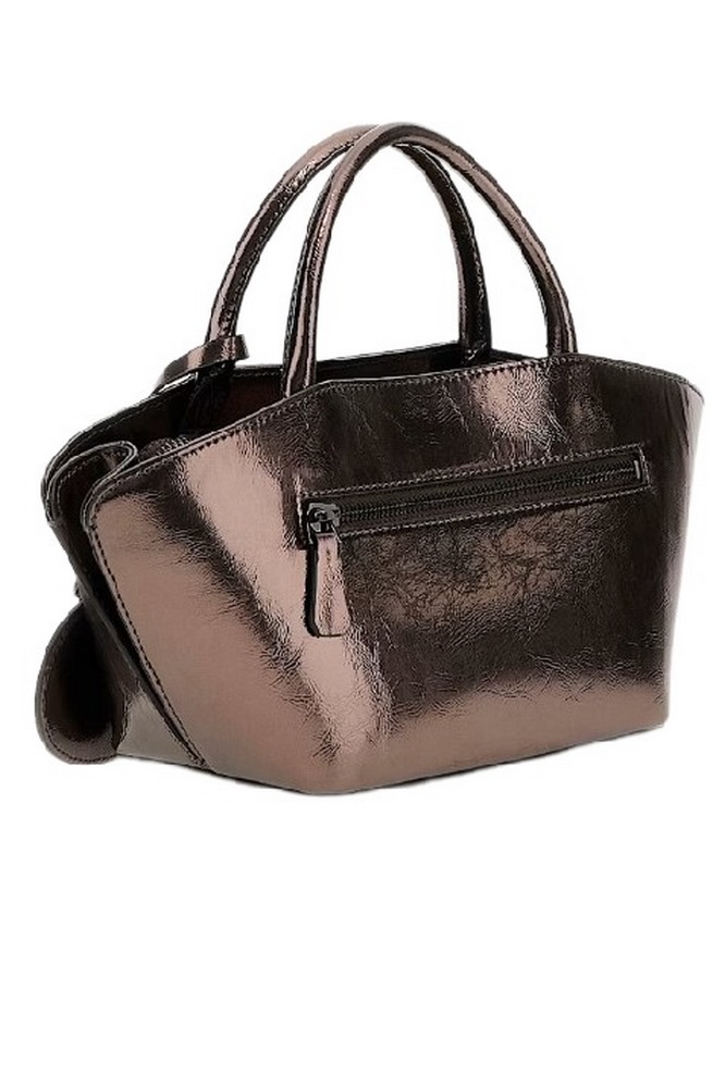 GUESS BOLENA MINI SATCHEL ΤΣΑΝΤΑ ΓΥΝΑΙΚΕΙΑ PEWTER
