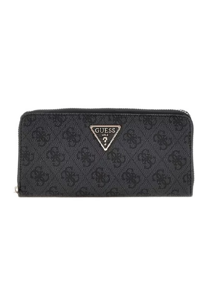 GUESS LAUREL SLG LARGE ZIP AROUND ΠΟΡΤΟΦΟΛΙ ΓΥΝΑΙΚΕΙΟ BLACK
