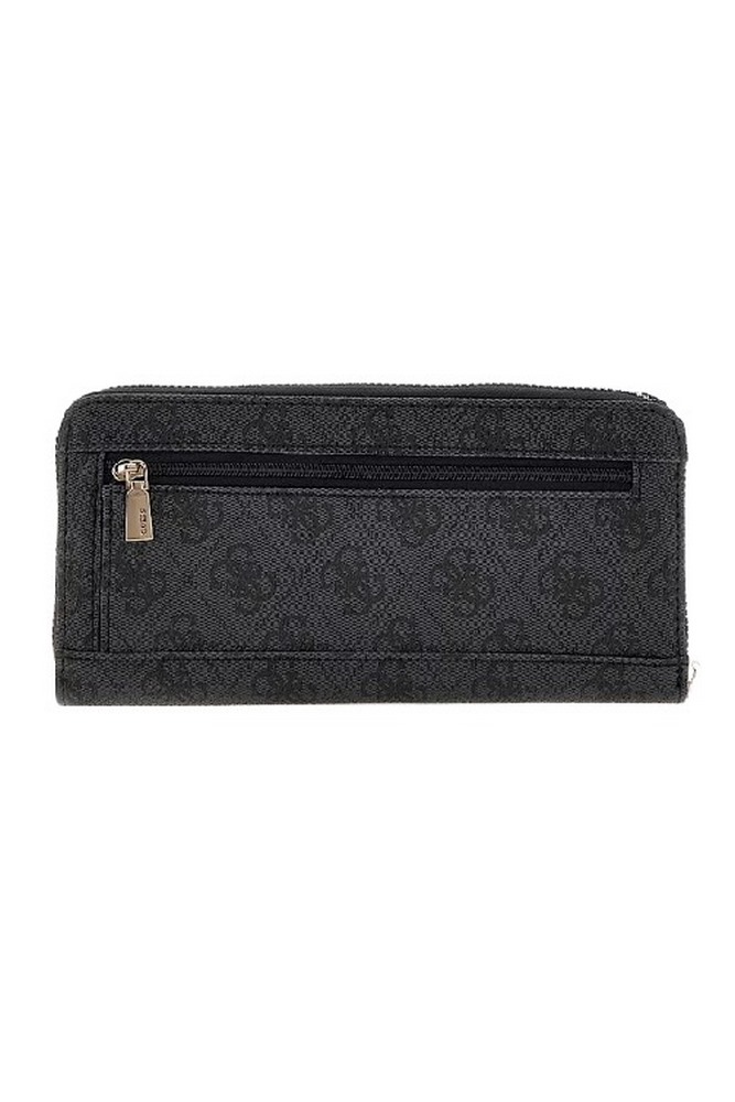GUESS LAUREL SLG LARGE ZIP AROUND ΠΟΡΤΟΦΟΛΙ ΓΥΝΑΙΚΕΙΟ BLACK