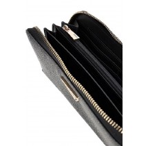 GUESS LAUREL SLG LARGE ZIP AROUND ΠΟΡΤΟΦΟΛΙ ΓΥΝΑΙΚΕΙΟ BLACK