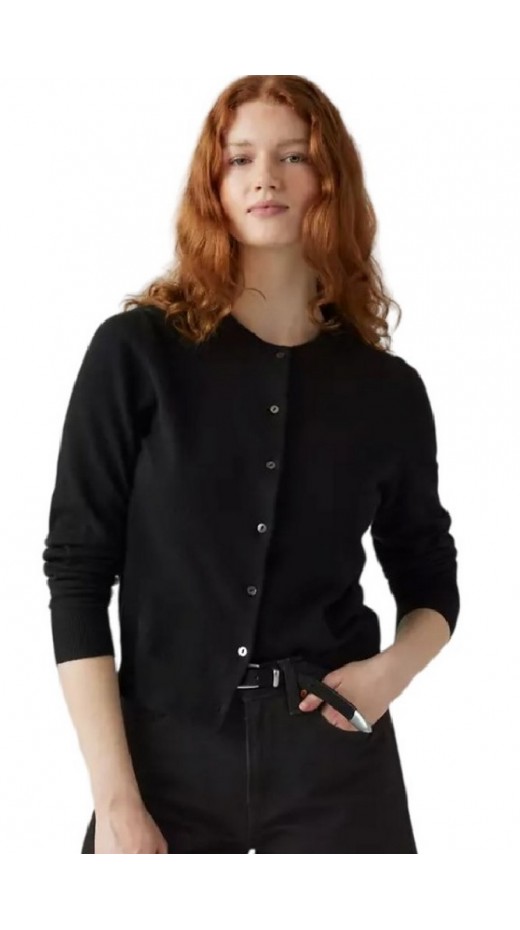 LEVIS® TARA SUPER SOFT ΖΑΚΕΤΑ ΠΛΕΚΤΗ ΓΥΝΑΙΚΕΙΑ BLACK