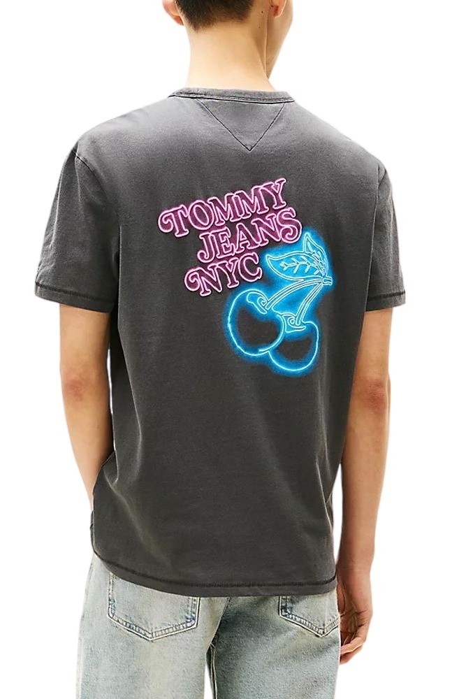 TOMMY JEANS REG NOVELTY FAIR TEE EXT T-SHIRT ΜΠΛΟΥΖΑ ΑΝΔΡΙΚΗ BLACK