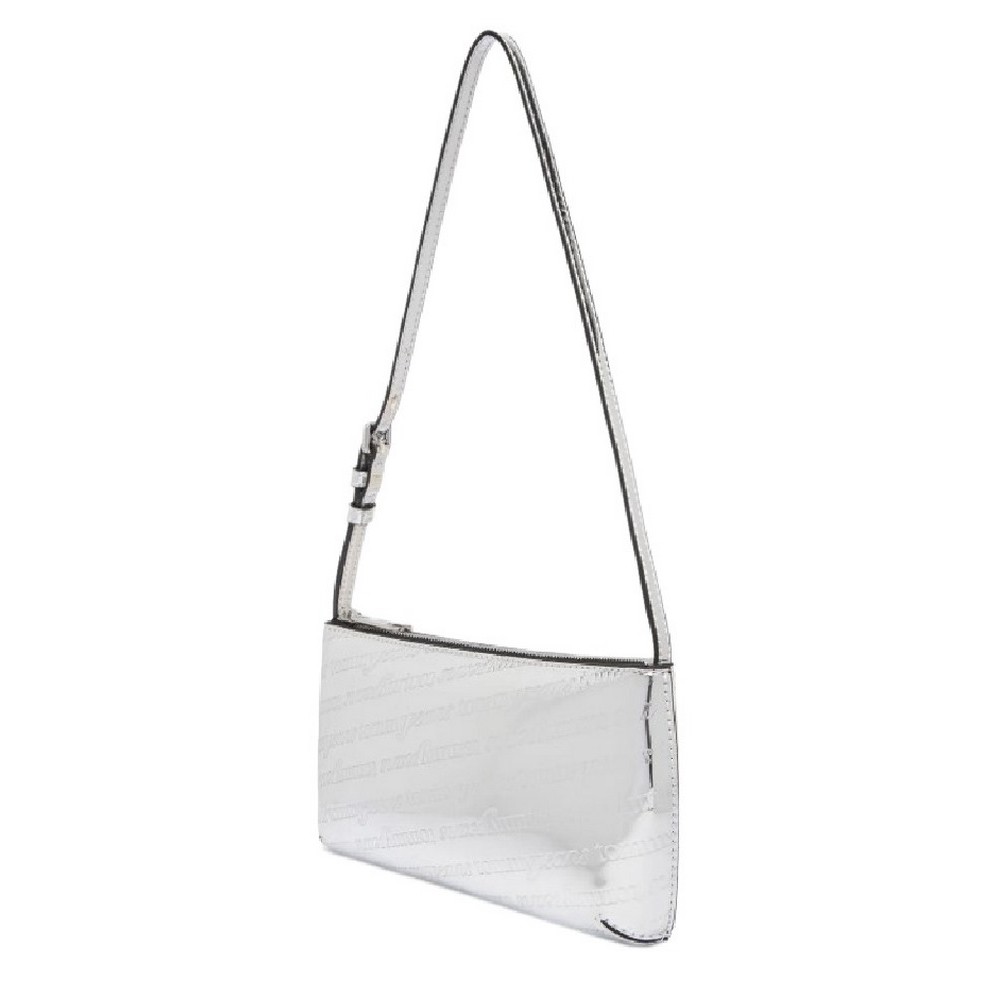 TOMMY JEANS MUST METALLIC SHOULDER BAG ΤΣΑΝΤΑ ΓΥΝΑΙΚΕΙΑ SILVER