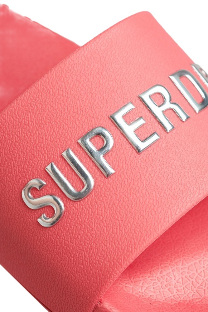SUPERDRY CODE LOGO VEGAN POOL SLIDE ΠΟΝΤΟΦΛΑ ΓΥΝΑΙΚΕΙΑ FOYXIA