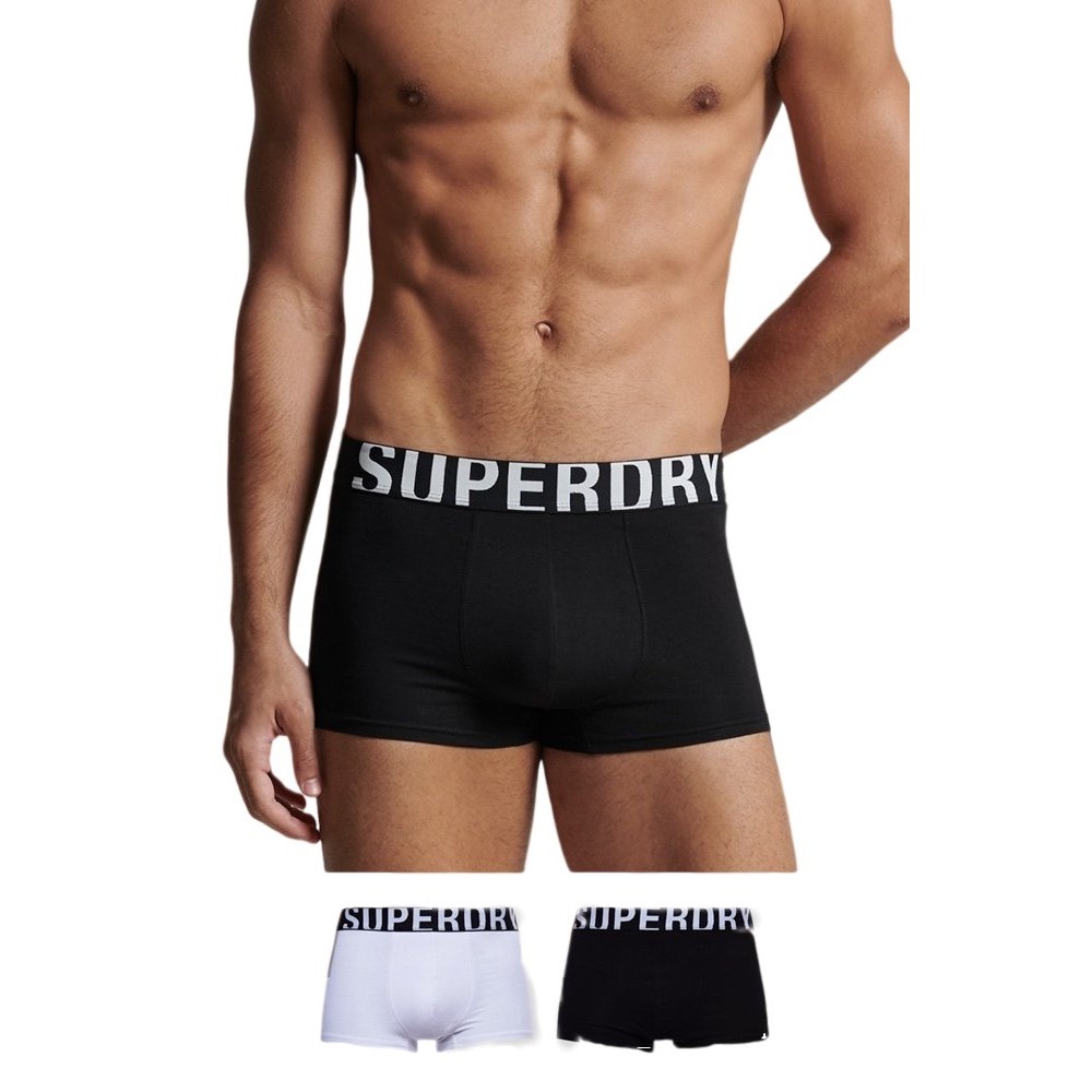 ΕΣΩΡΟΥΧΟ D1 SDRY TRUNK DUAL LOGO DOUBLE PACK ΑΝΔΡΙΚΟ SUPERDRY MULTI