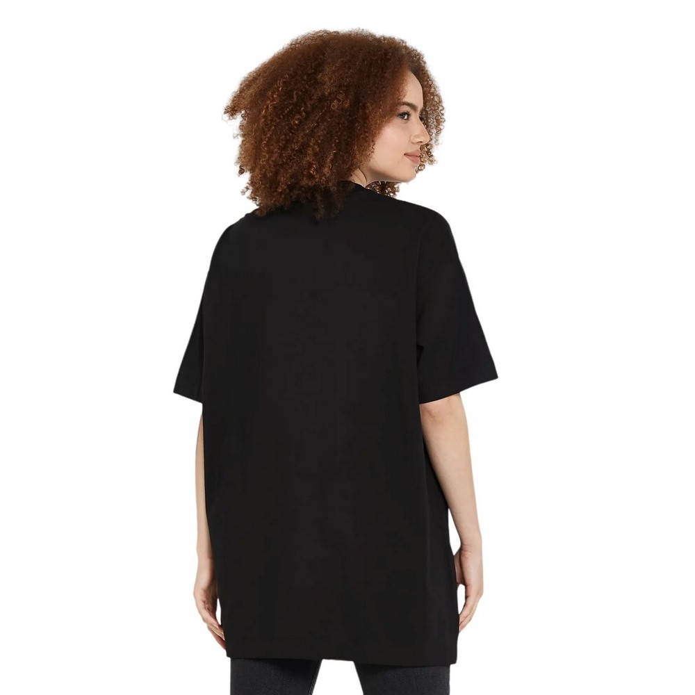 CALVIN KLEIN JEANS DISRUPTED LOGO OVERSUZED TEE T-SHIRT ΓΥΝΑΙΚΕΙΟ BLACK