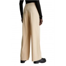 CALVIN KLEIN JEANS WIDE LEG KNIT PANT ΠΑΝΤΕΛΟΝΙ ΓΥΝΑΙΚΕΙΟ BEIGE