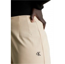 CALVIN KLEIN JEANS WIDE LEG KNIT PANT ΠΑΝΤΕΛΟΝΙ ΓΥΝΑΙΚΕΙΟ BEIGE