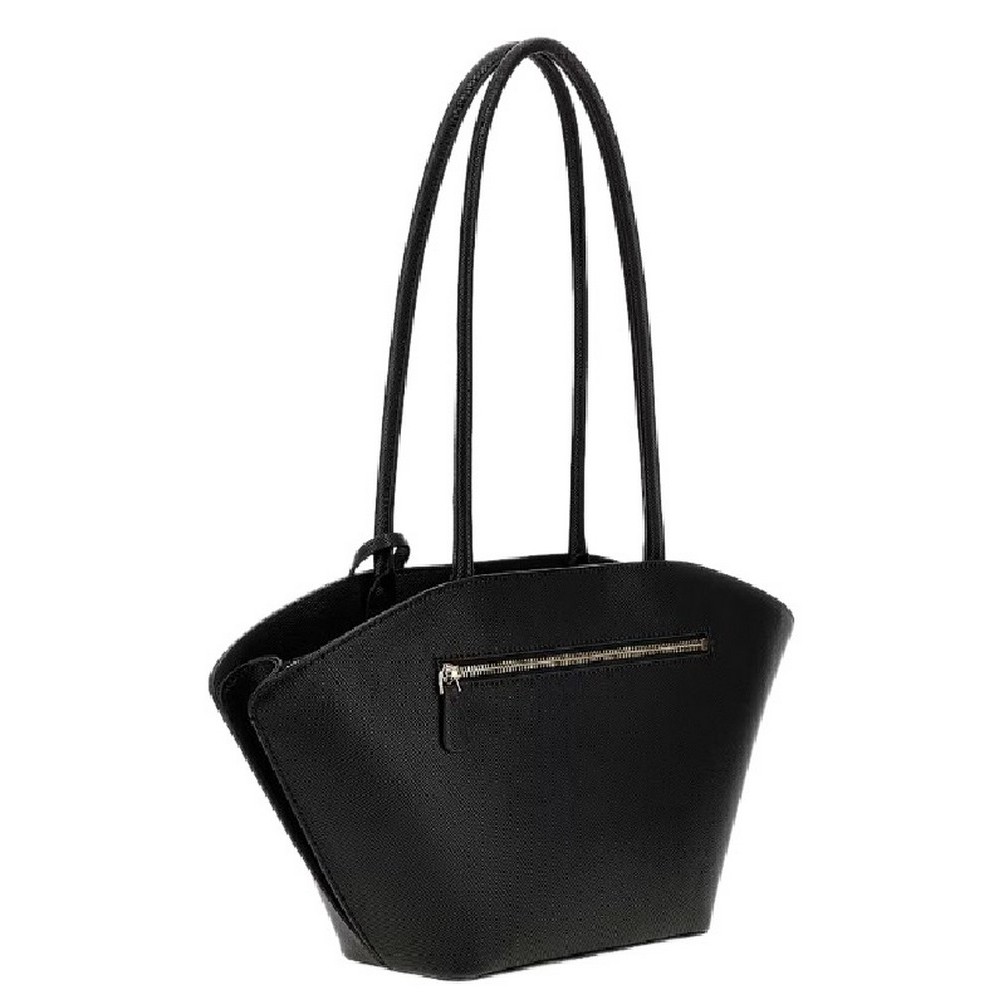 GUESS BOLENA SHOULDER SATCHEL ΤΣΑΝΤΑ ΓΥΝΑΙΚΕΙΑ BLACK
