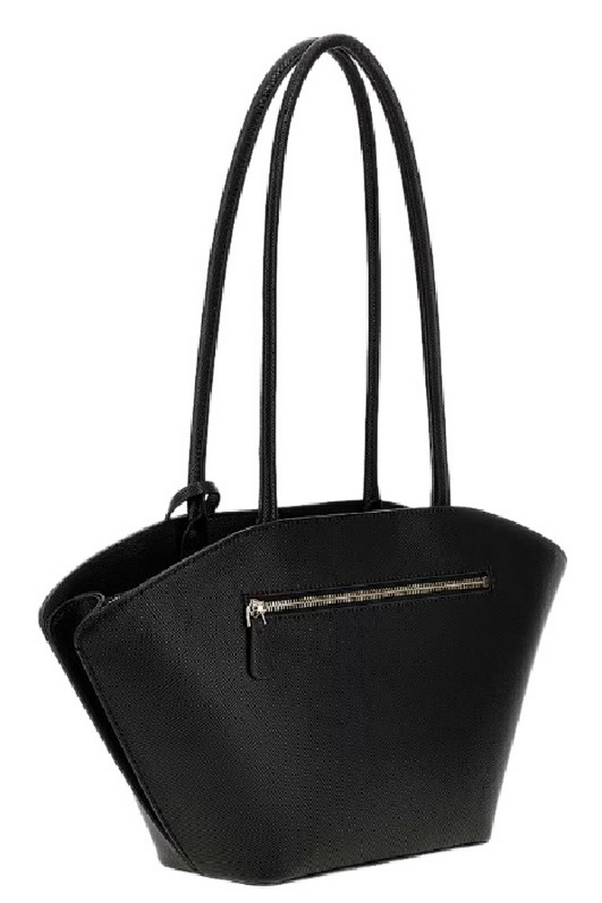 GUESS BOLENA SHOULDER SATCHEL ΤΣΑΝΤΑ ΓΥΝΑΙΚΕΙΑ BLACK