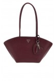 GUESS BOLENA SHOULDER SATCHEL ΤΣΑΝΤΑ ΓΥΝΑΙΚΕΙΑ WINE