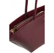 GUESS BOLENA SHOULDER SATCHEL ΤΣΑΝΤΑ ΓΥΝΑΙΚΕΙΑ WINE