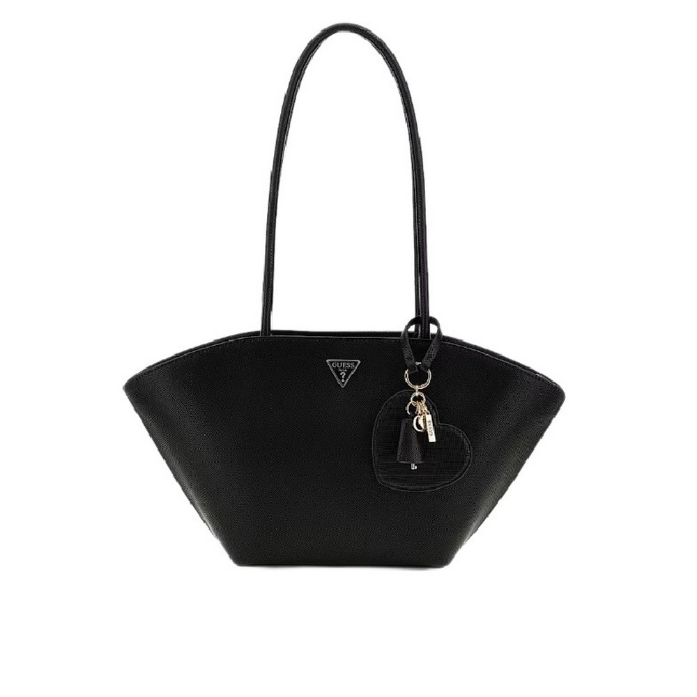 GUESS BOLENA SHOULDER SATCHEL ΤΣΑΝΤΑ ΓΥΝΑΙΚΕΙΑ BLACK