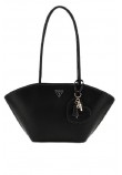 GUESS BOLENA SHOULDER SATCHEL ΤΣΑΝΤΑ ΓΥΝΑΙΚΕΙΑ BLACK