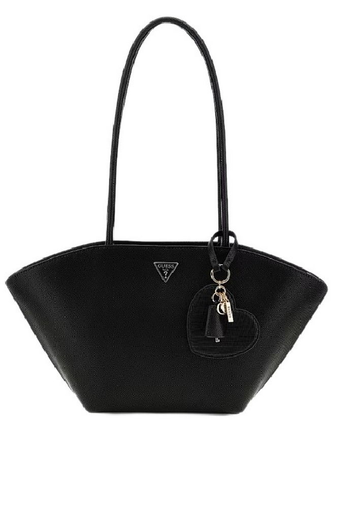GUESS BOLENA SHOULDER SATCHEL ΤΣΑΝΤΑ ΓΥΝΑΙΚΕΙΑ BLACK
