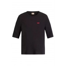 LEVIS® LUCA SLIM TEE CAVIAR RIB T-SHIRT ΜΠΛΟΥΖΑ ΓΥΝΑΙΚΕΙΑ BLACK