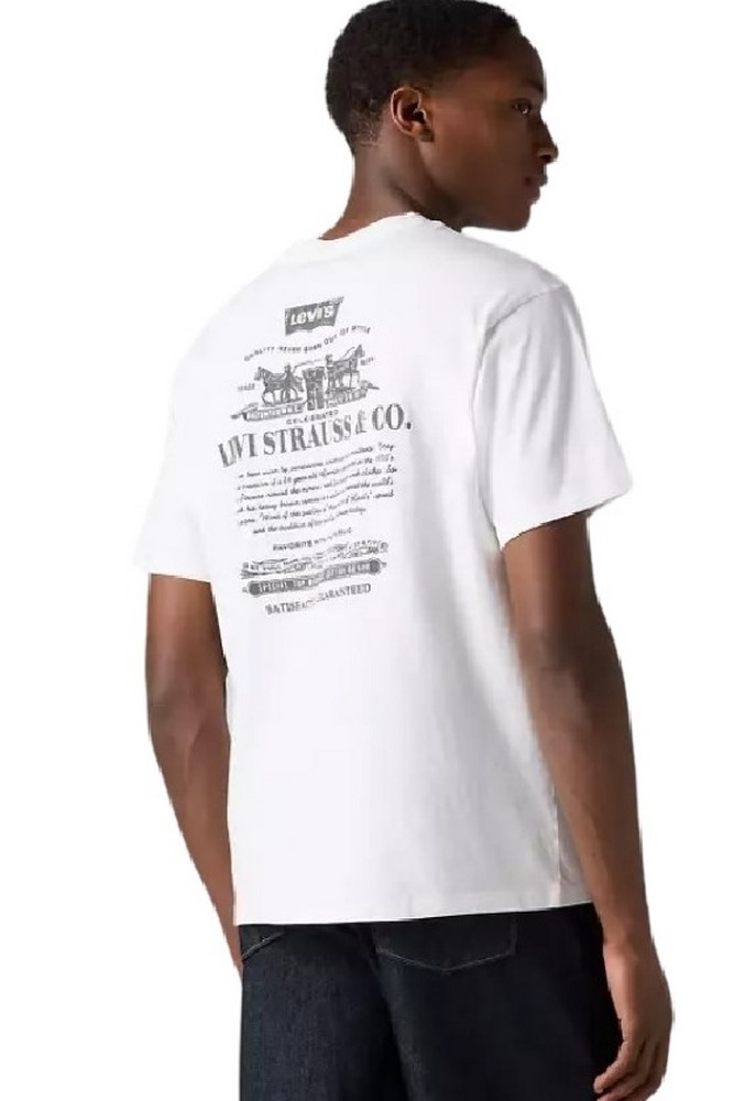 LEVIS VINTAGE FIT GRAPHIC TEE WHITES T-SHIRT ΜΠΛΟΥΖΑ ΑΝΔΡΙΚΗ WHITE