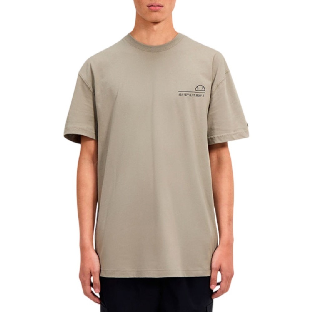 ELLESSE DESTINATION PARETE TEE T-SHIRT ΜΠΛΟΥΖΑ ΑΝΔΡΙΚΗ KHAKI