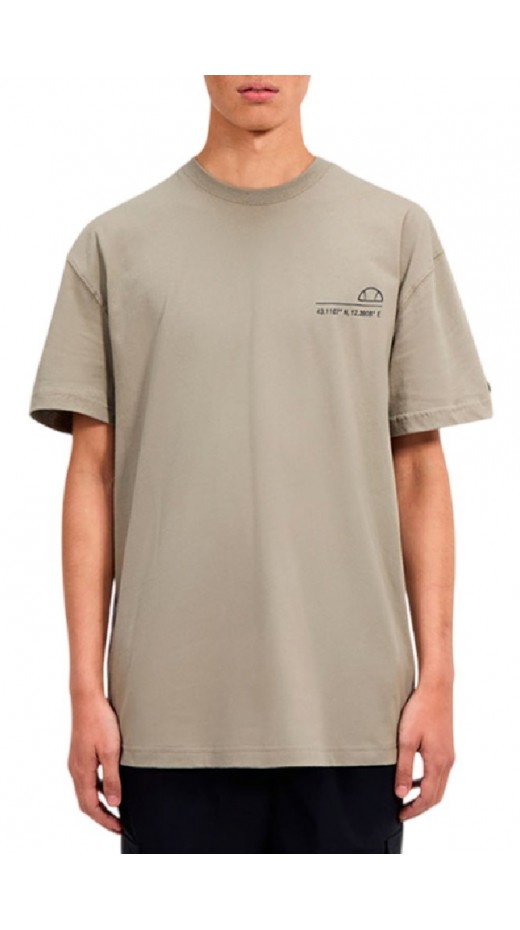 ELLESSE DESTINATION PARETE TEE T-SHIRT ΜΠΛΟΥΖΑ ΑΝΔΡΙΚΗ KHAKI