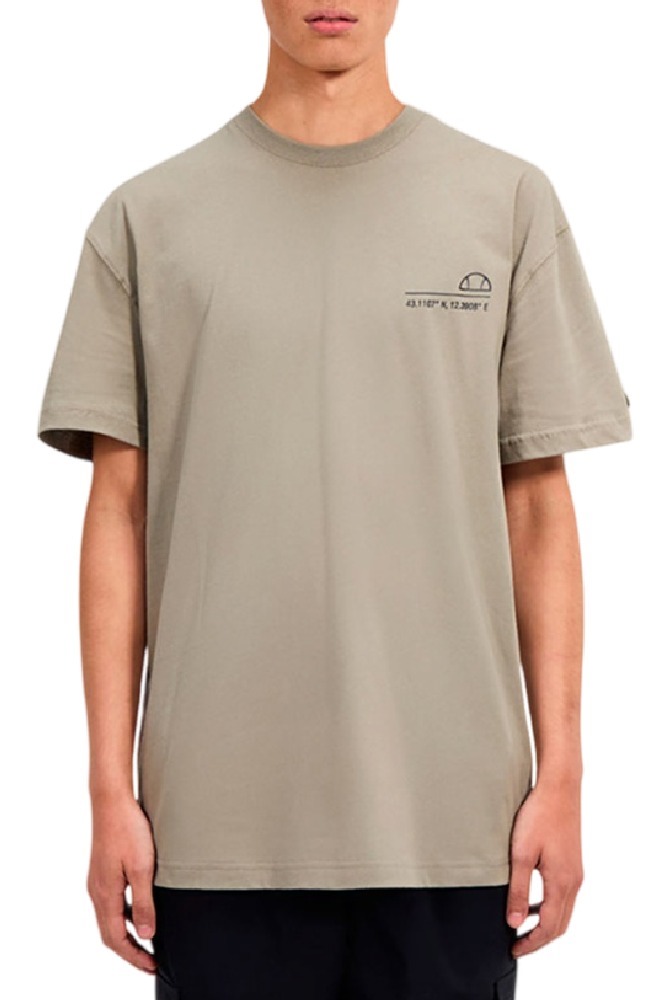 ELLESSE DESTINATION PARETE TEE T-SHIRT ΜΠΛΟΥΖΑ ΑΝΔΡΙΚΗ KHAKI