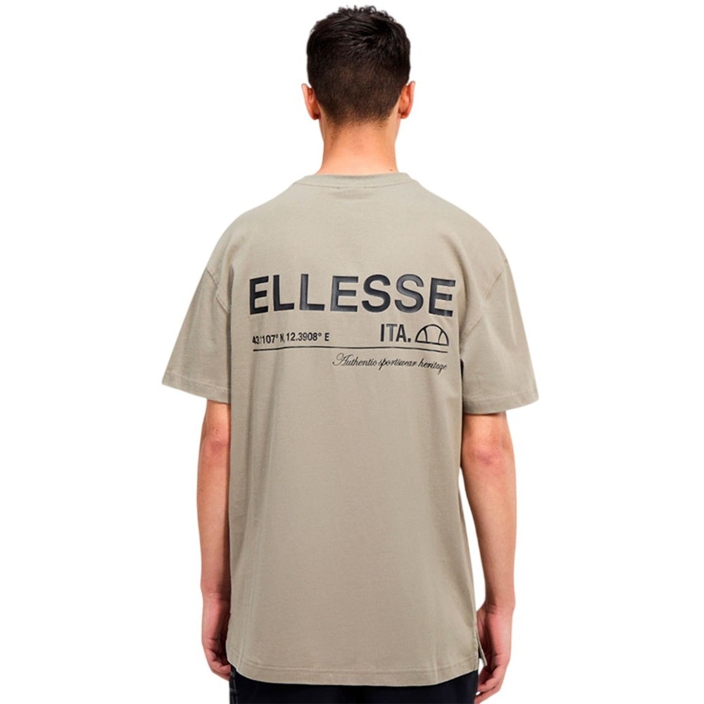 ELLESSE DESTINATION PARETE TEE T-SHIRT ΜΠΛΟΥΖΑ ΑΝΔΡΙΚΗ KHAKI