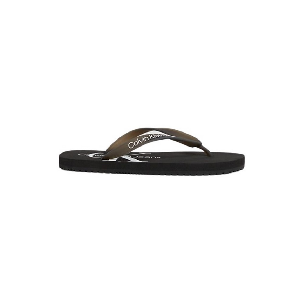 CALVIN KLEIN JEANS BEACH SANDAL ΠΑΝΤΟΦΛΑ ΓΥΝΑΙΚΕΙΑ BLACK