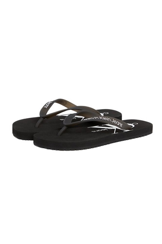 CALVIN KLEIN JEANS BEACH SANDAL ΠΑΝΤΟΦΛΑ ΓΥΝΑΙΚΕΙΑ BLACK